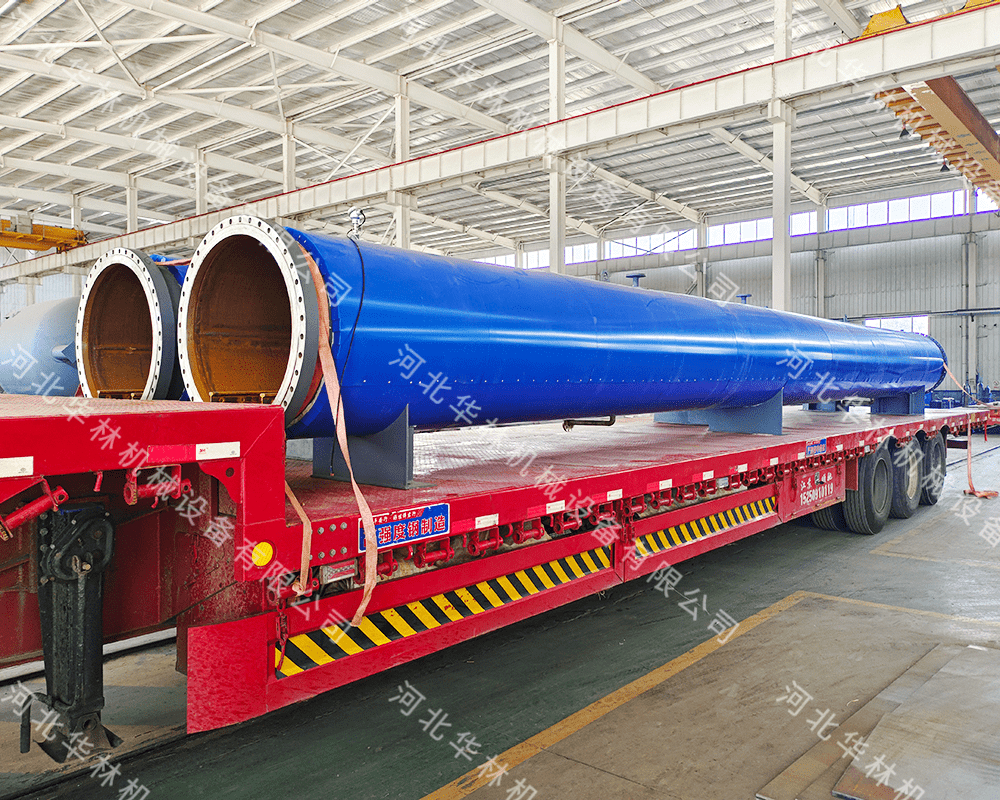 蒸汽硫化罐裝車發貨